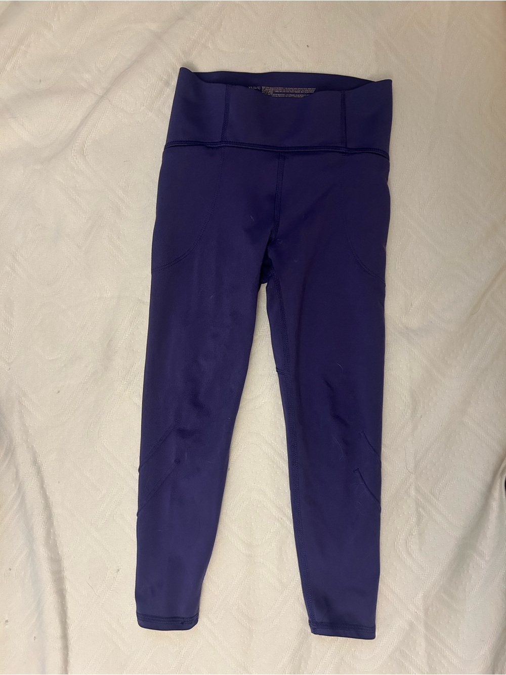 all in motion Purple Girls' High-Rise Performance Leggings